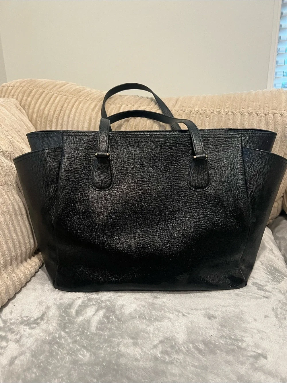 Coach baby bag Black Leather